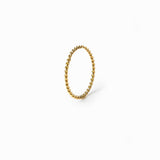 Eliška Elegant Minimalistický Pletený Provazový Prsten