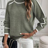 Avalon | Olive Cotton Jumper