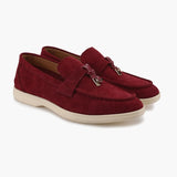 Old Money Suede Lady Loafers