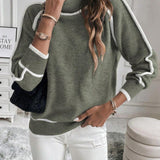 Avalon | Olive Cotton Jumper