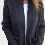 Magdaléna Sofistikovaná Chaqueta de Punto Univerzální