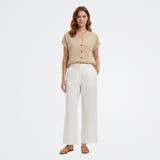 Miles - Kényelmes V-nyakú póló