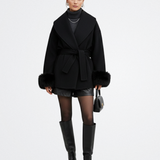 Sybelle - Rövid kabát övvel