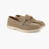 Old Money Suede Lady Loafers