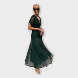 Lucie Sofistikovaná Vestido Midi Přirozená Elegance