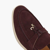 Old Money Suede Lady Loafers