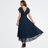 Christina - V-nyakú A-vonalú ruha