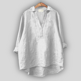 Věnceslava NadčasověPřitažlivá Blusa de Lino con V