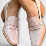 Veronika Elegantní Mocasines Tacón Cuadrado Každodenní