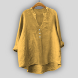 Věnceslava NezpochybnitelněElegantní Blusa De Lino