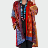 Věnceslava Sofistikovaná Kimono Boho Volného Padnutí