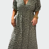Magdaléna Sofistikovaný Vestido Maxi Přírodní Elegancí