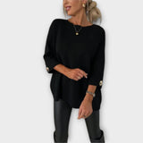 Kristýna Elegantní Pletený Svetr Každodenního Nošení