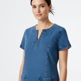 Christine - Elegáns Denim Ruha