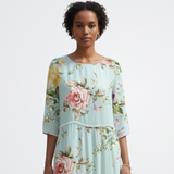 Hayley - Stílusos Virágmintás Maxiruha