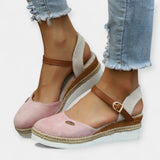 Lucie Elegantní Ortopedické Espadrily Denní Tlumení