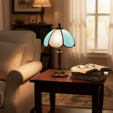 AZURIA | LUXUSNÍ MODRÁ SKLENĚNÁ LAMPA