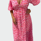 Magdaléna Sofistikovaný Vestido Maxi Přírodní Elegancí