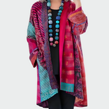Věnceslava Sofistikovaná Kimono Boho Volného Padnutí