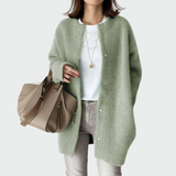 Věnceslava Sofistikovaná Cardigan De Punto Elegante