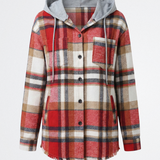 Elysia - Kényelmes Kockás Dzseki