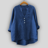 Věnceslava NezpochybnitelněElegantní Blusa De Lino