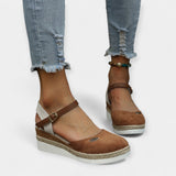 Lucie Elegantní Ortopedické Espadrily Denní Tlumení