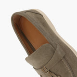 Old Money Suede Lady Loafers