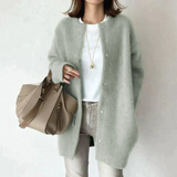 Magdaléna Elegantní Cardigan Otevřený Ležérní Denní