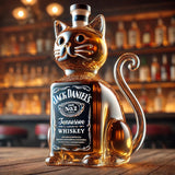 Láhev na whisky Kočka