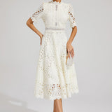 Lisandia Cut Out Midi Dress