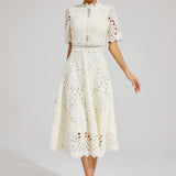 Lisandia Cut Out Midi Dress