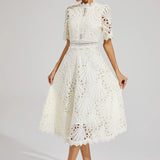 Lisandia Cut Out Midi Dress