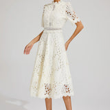 Lisandia Cut Out Midi Dress