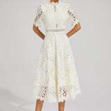 Lisandia Cut Out Midi Dress