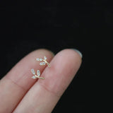 Mollie - Pillangó Fülbevalók Zirconiával