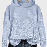 Lucie Elegantní Sudadera con Diseño Floral 3D Pro Pohodlí