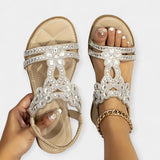 Sára Elegantní Boho Ortopedické Sandály Ergonomické