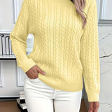 Bernila | Cable Knit Jumper