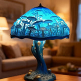 BLUEAURA | Modrá stolní lampa s mystickým nádechem