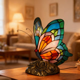 BUTTERGLOW | Ručně vyráběná skleněná lampa s motýlem