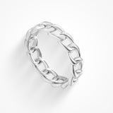 Marie Elegantní Anillo Con Cadena Prstenseřetízkem