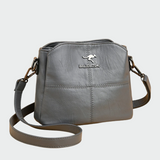 Sára Elegantní Kožená Crossbody Kabelka Minimalistická