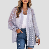 Zelitha | Polka Dot Kimono Blouse