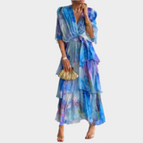 Karolína Elegantní Vestido Escote Profundo Romantický
