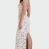Magdaléna Elegantní Vestido Midi Vysocekvalitní Šaty