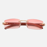 Eva NejmodernějšíLuxusní Gafas De Sol Rectangulares