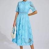 Lisandia Cut Out Midi Dress
