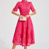Lisandia Cut Out Midi Dress