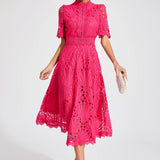 Lisandia Cut Out Midi Dress